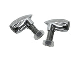 Kodlin Indicators - 3-1 (Run, Brake & Indicators) Chrome Kodlin Neowise Bullet Grooved - 3-1 Mini Indicators